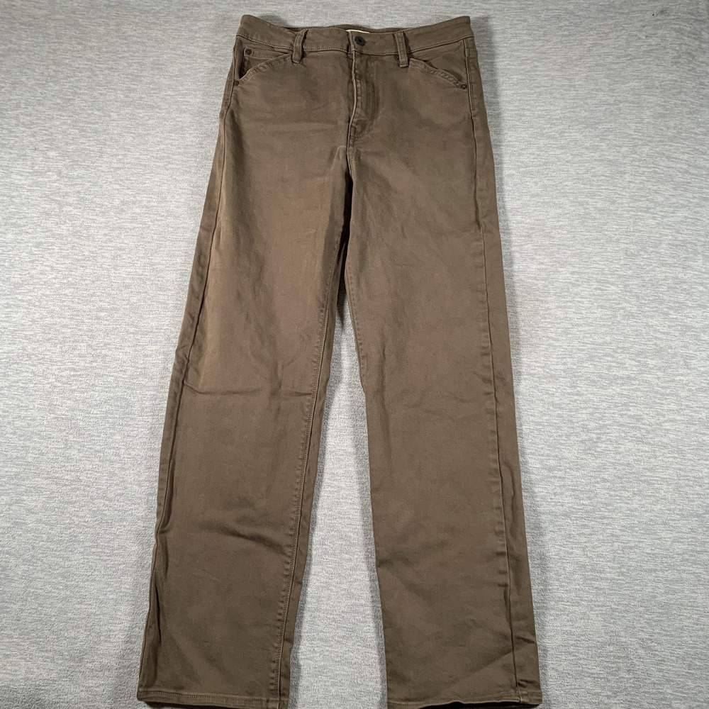 Roark Pants Mens 29x29 Brown Regular Fit Stretch‎ 5 Pocket Khakis Casual Outdoor